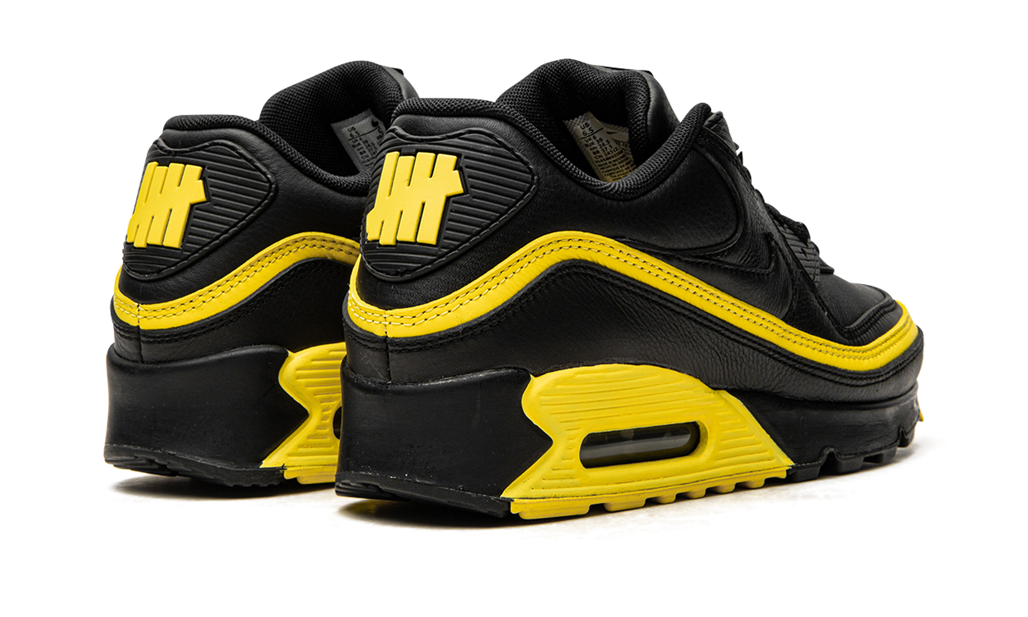 Nike Air Max 90 / UNDFTD Undefeated Black/Optic Yellow CJ7197 001