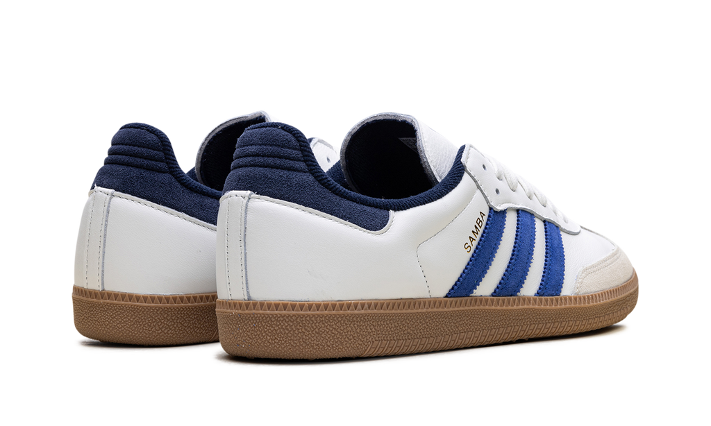 Adidas Samba OG Core White Royal Blue JH5632