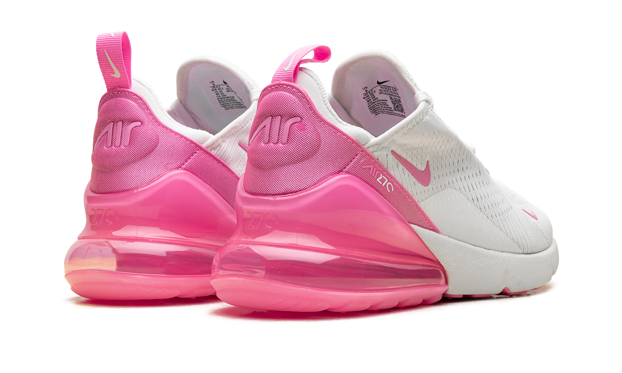Nike Air Max 270 WMNS Summit White Pink Spel HJ3222 104
