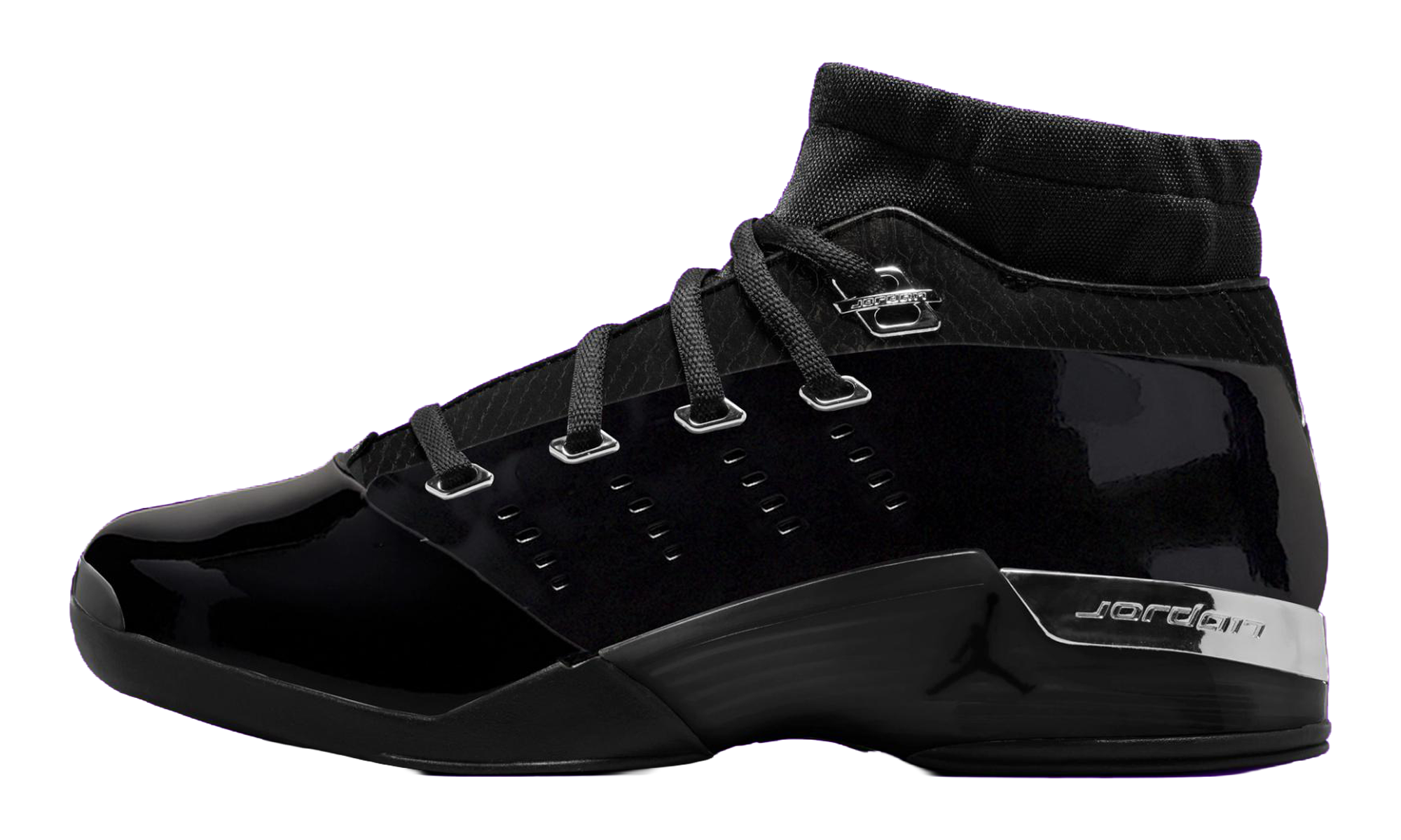 Air Jordan 17 Low Black Patent IV7640 001
