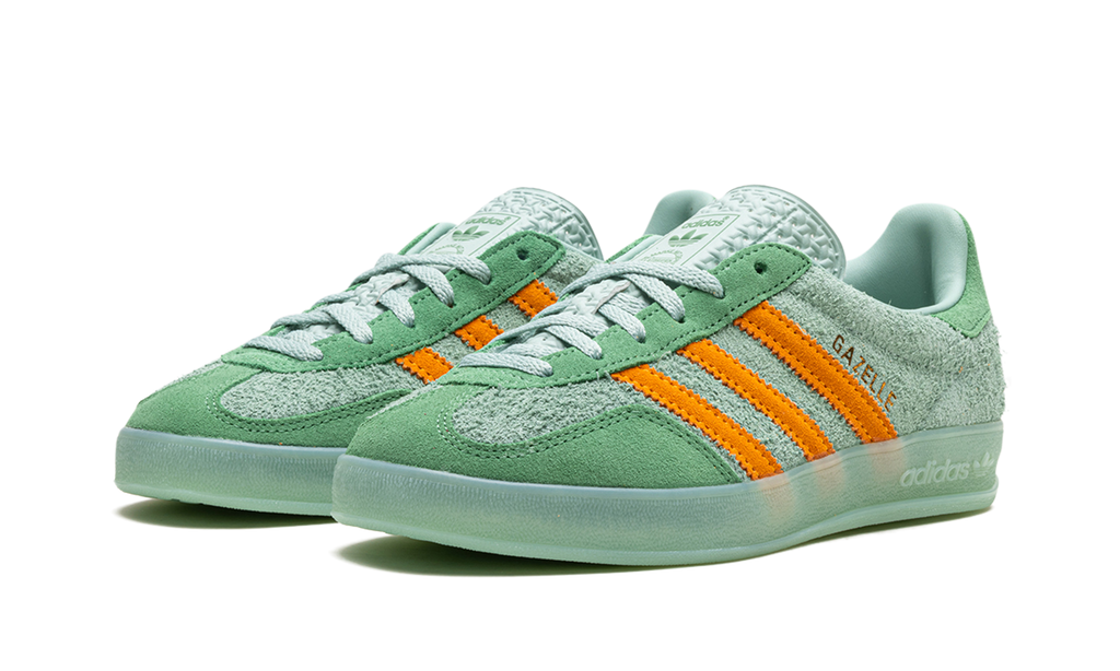 Adidas Gazelle Indoor WMNS Hazy Green Crew Yellow IG6783