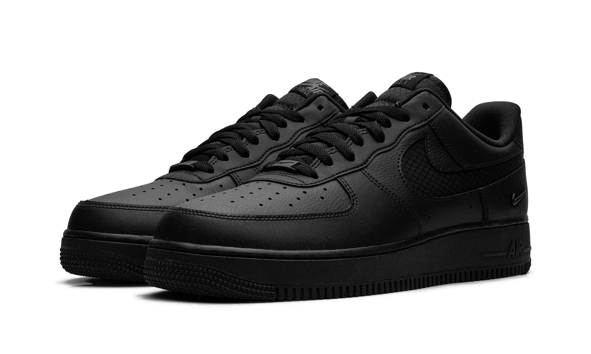 Nike Air Force 1 '07 LV8 Triple Black Ripstop IH4452 001