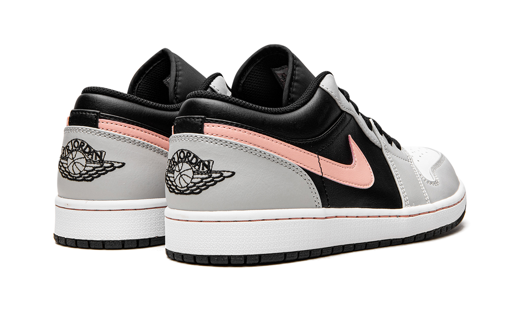 Air Jordan 1 Low Black Grey Coral 553558 062