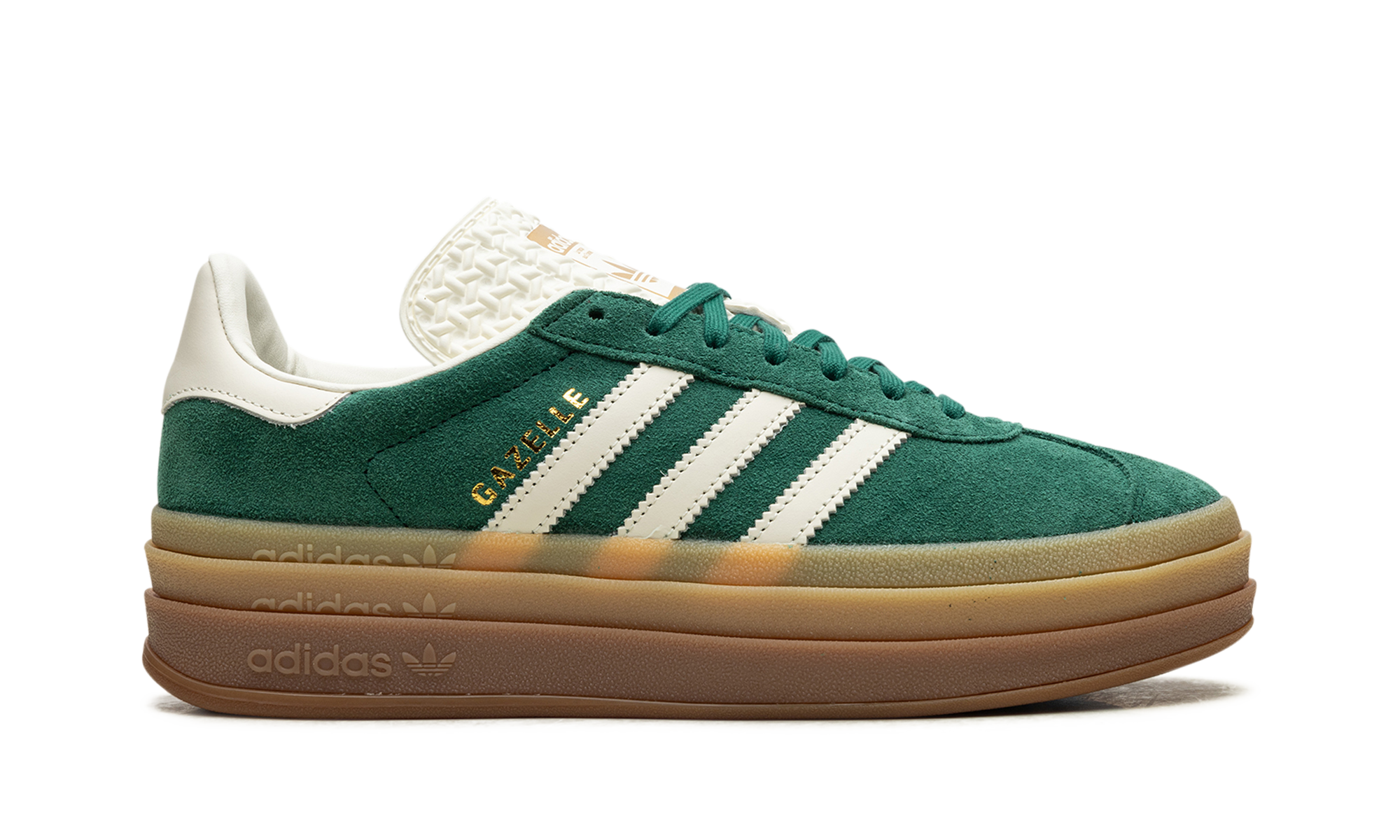Adidas Gazelle Bold WMNS Green / White / Gold IF7160