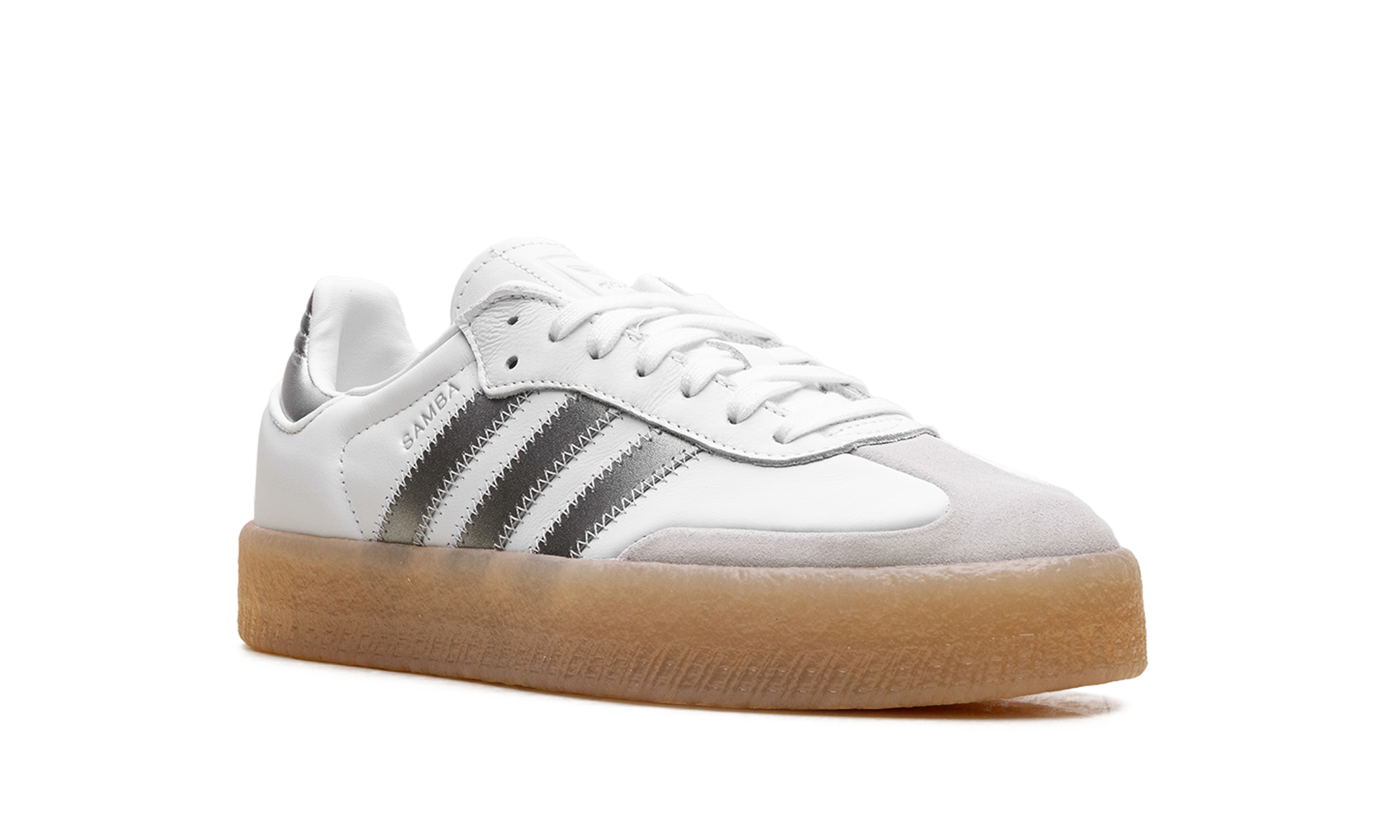 Adidas Sambae WMNS White Silver Metallic JS3943