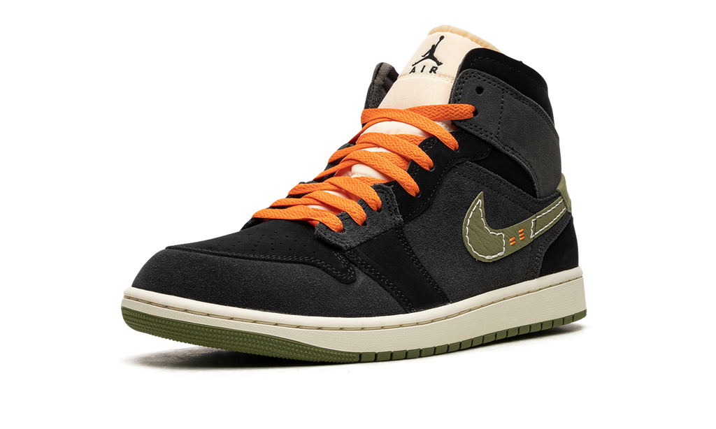 Air Jordan 1 Mid SE Craft Anthracite Light Olive FD6817 003