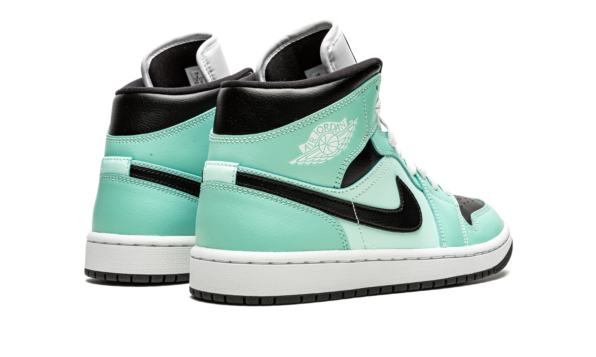 AIR JORDAN 1 MID WMNS Aqua Black BQ6472 300