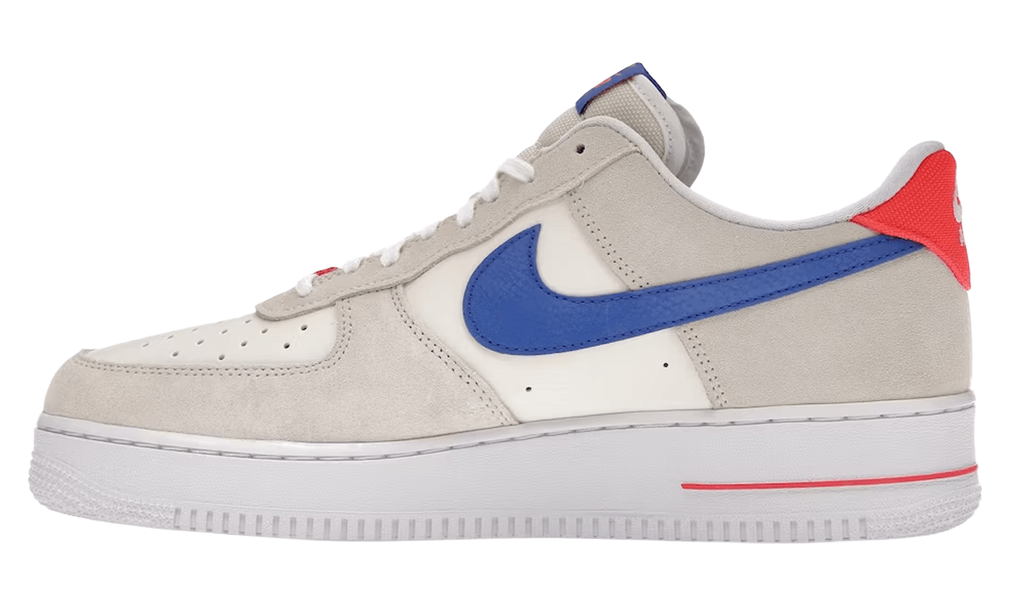Nike Air Force 1 Low '07 LV8 Coconut Milk Hyper Royal DM8314 100
