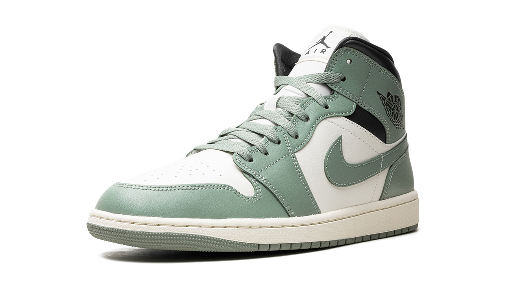 AIR JORDAN 1 MID WMNS JADE SMOKE BQ6472 130