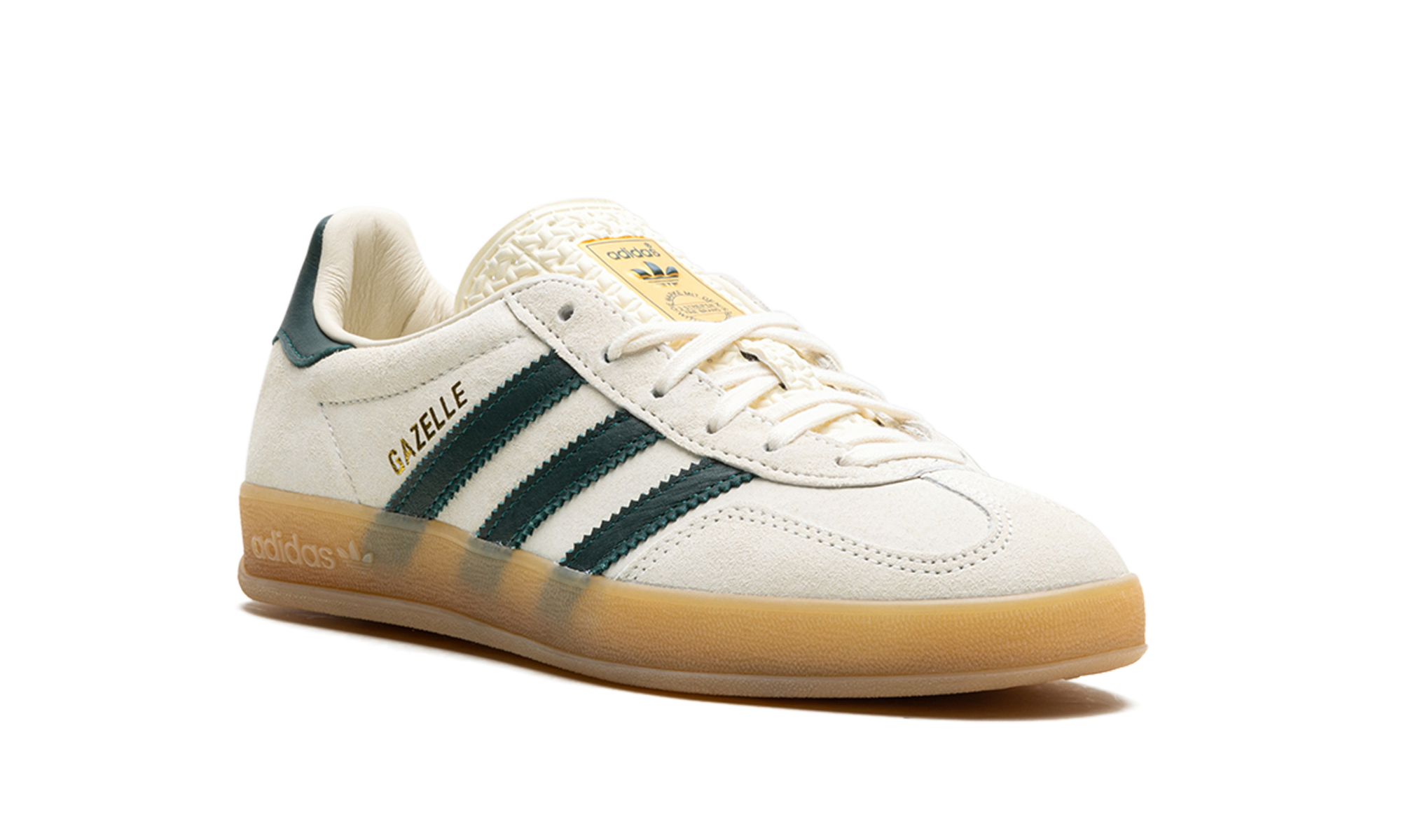 Adidas Gazelle Indoor Cream White Green Gum IH7502