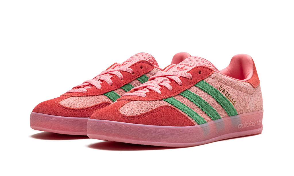 Adidas Gazelle Indoor WMNS Semi Pink Spark Preloved Scarlet IG6782