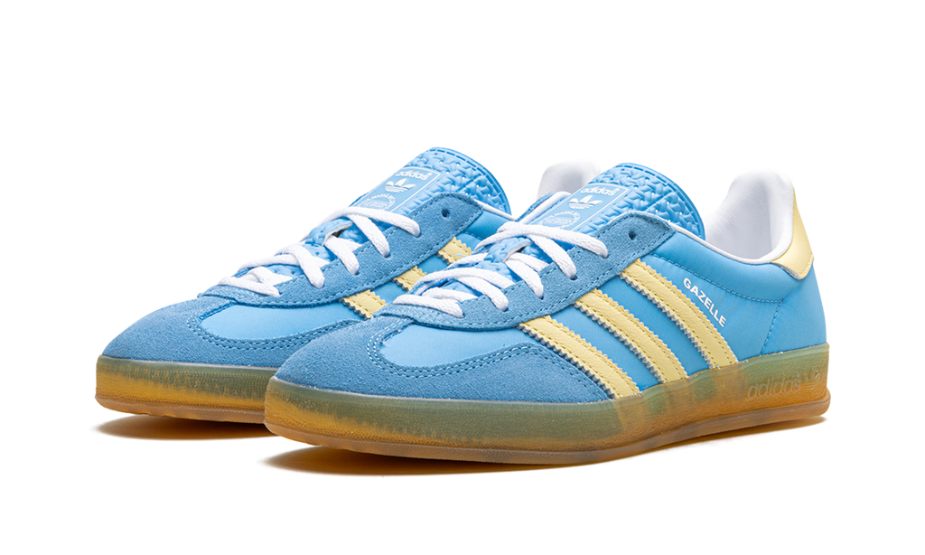 Adidas Gazelle Indoor WMNS Semi Blue Burst Almost Yellow IE2960