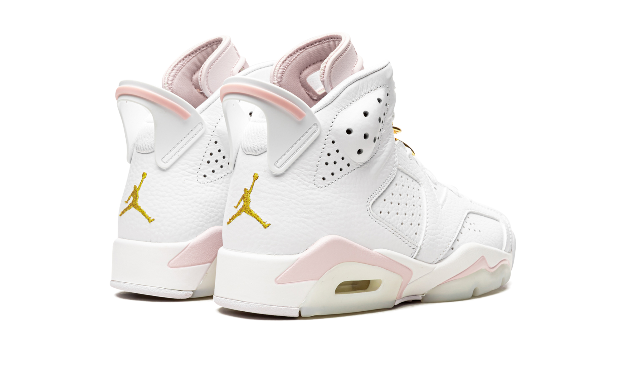 AIR JORDAN 6 WMNS Gold Hoops DH9696 100