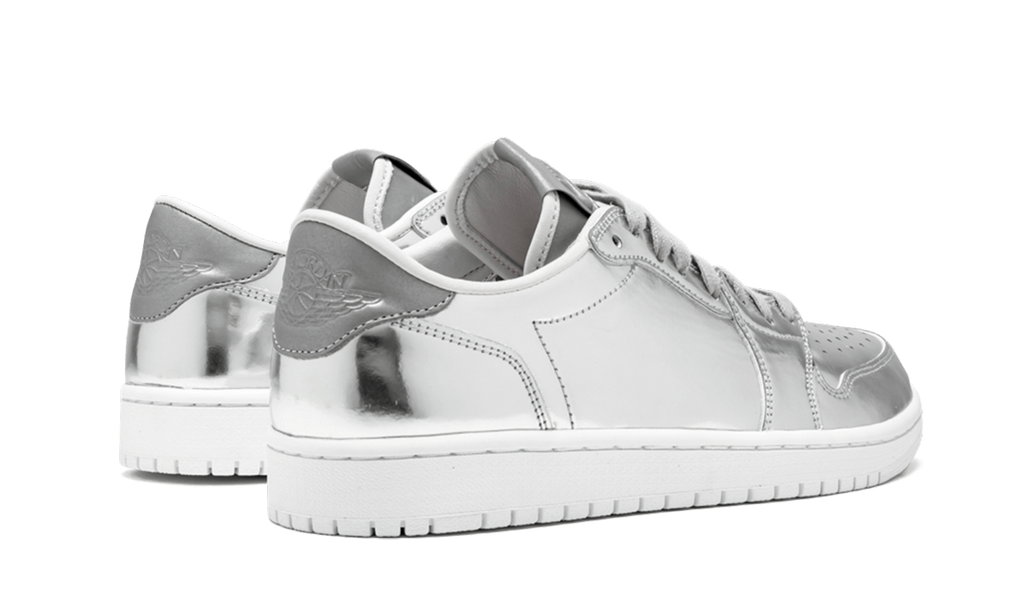 Air Jordan 1 Low Pinnacle Metallic Silver 852549 003