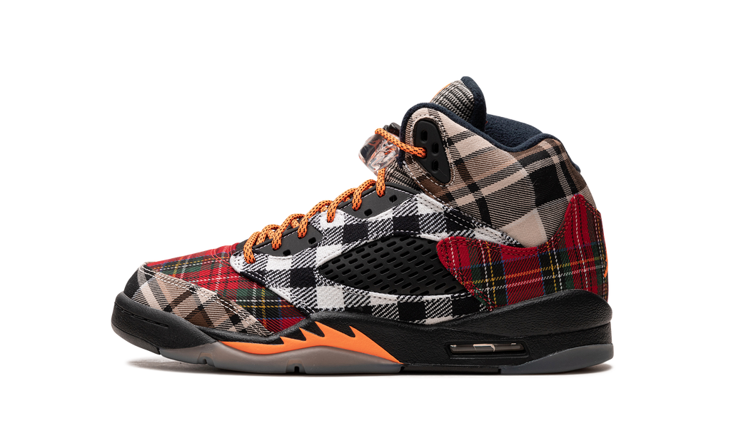 Air Jordan 5 GS Plaid FD4814 008