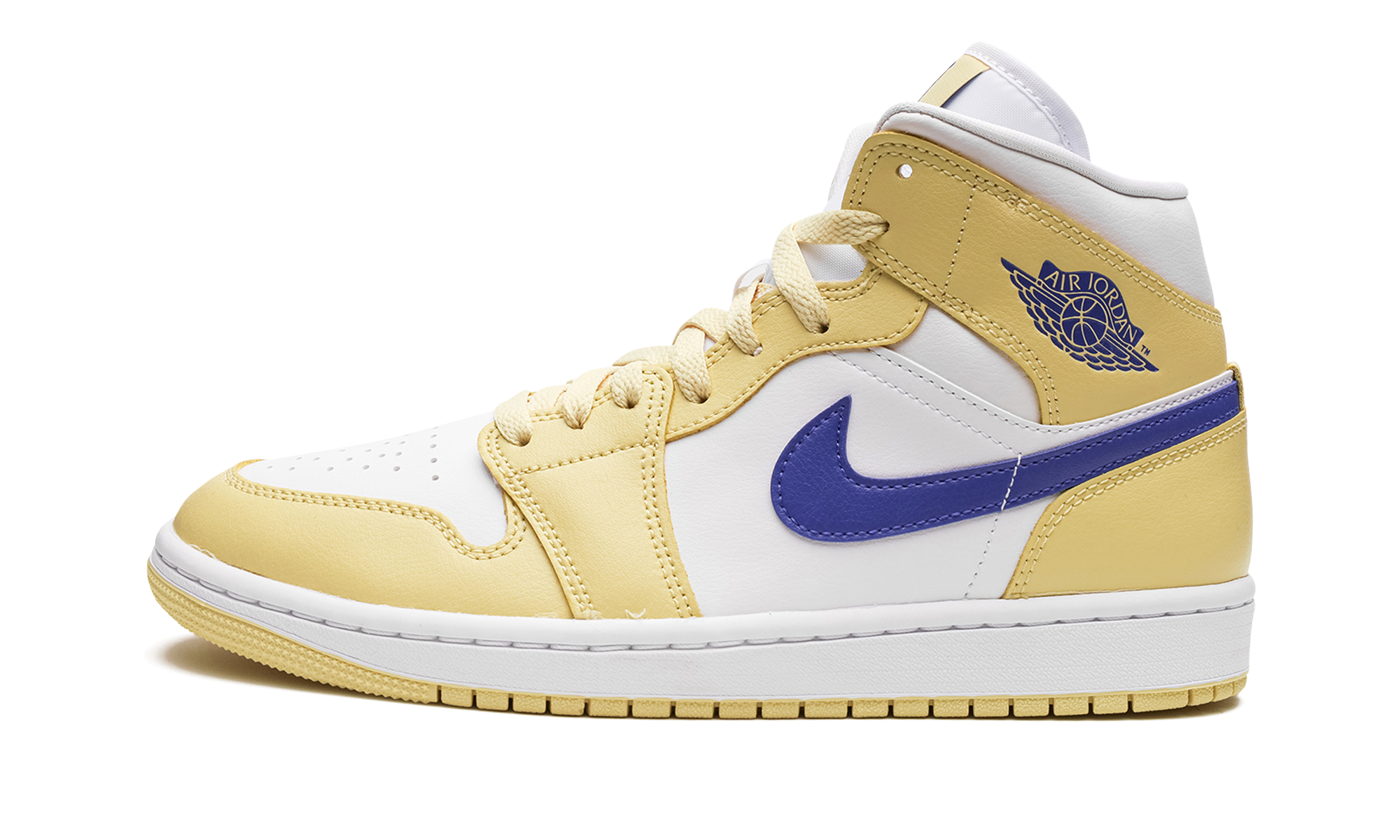 AIR JORDAN 1 MID WMNS Lemon Wash BQ6472 701
