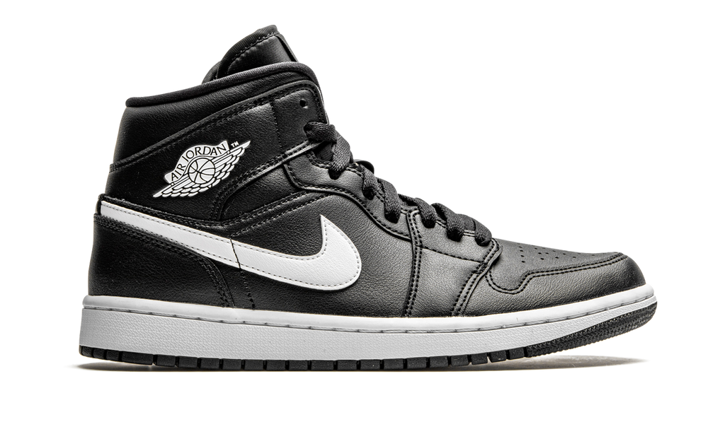 AIR JORDAN 1 MID WMNS Black / White BQ6472 011