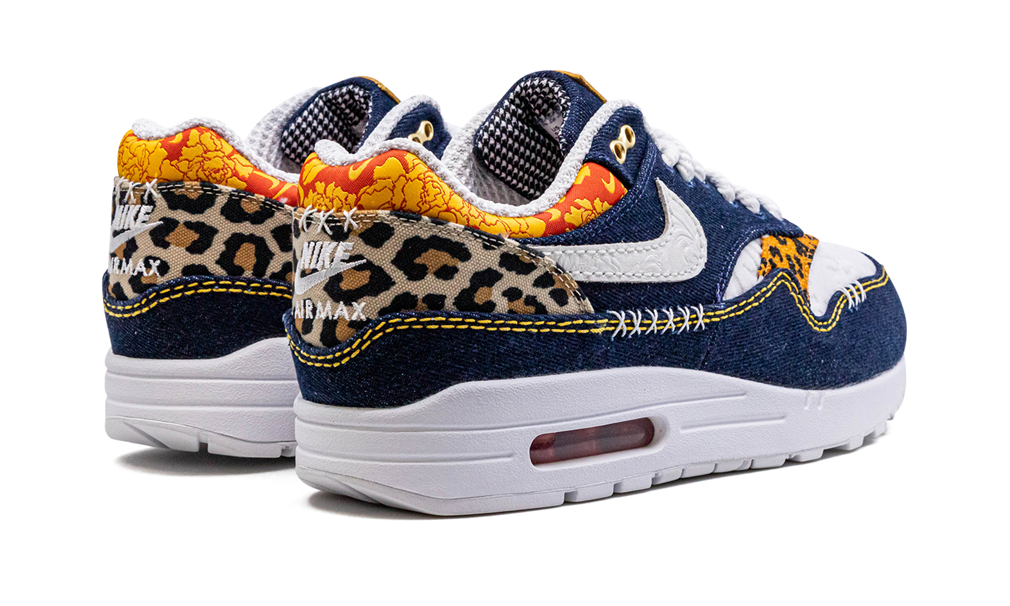Nike Air Max 1 PRM Denim Leopard FJ4452 432