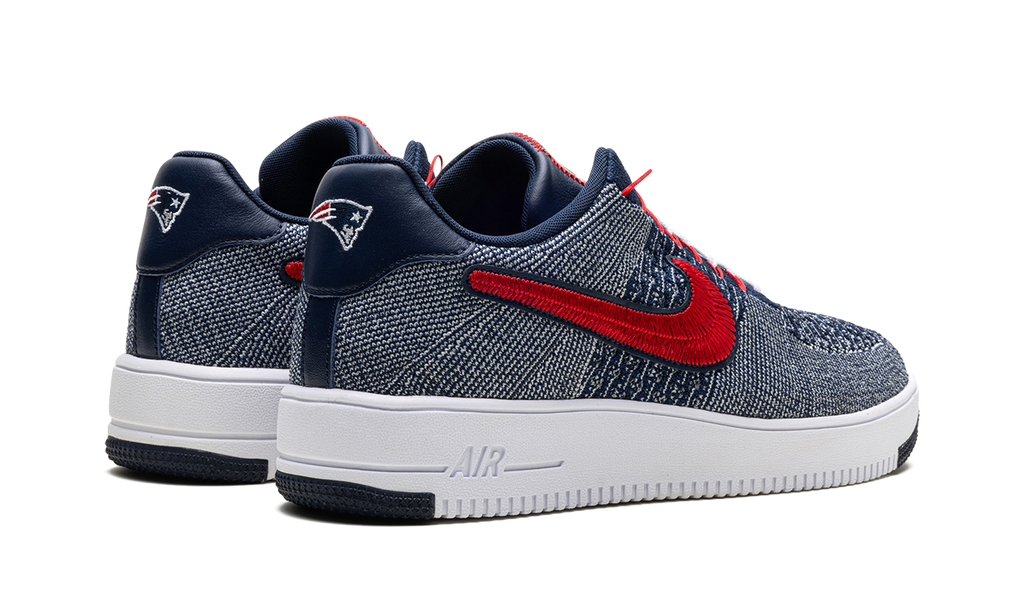 Nike Air Force 1 Ultra Flyknit Low Patriots Robert Kraft Wolf Grey FV4079 012