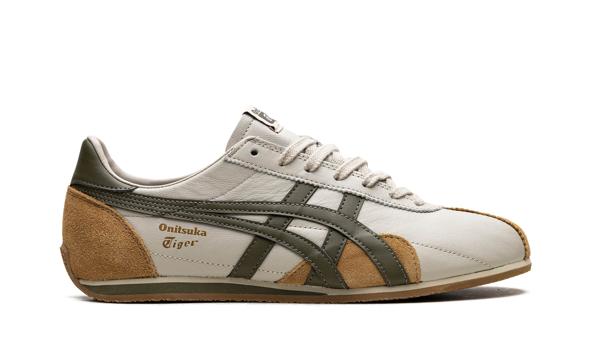 Onitsuka Tiger Runspark Beige Olive Green Mustard Yellow 1183B480 200