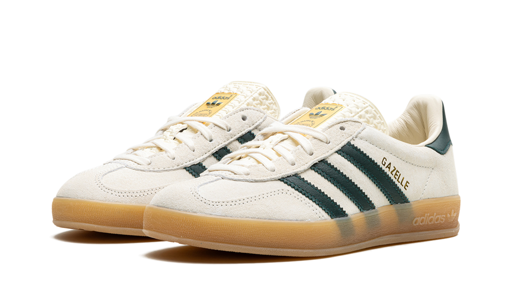 Adidas Gazelle Indoor Cream White Green Gum IH7502