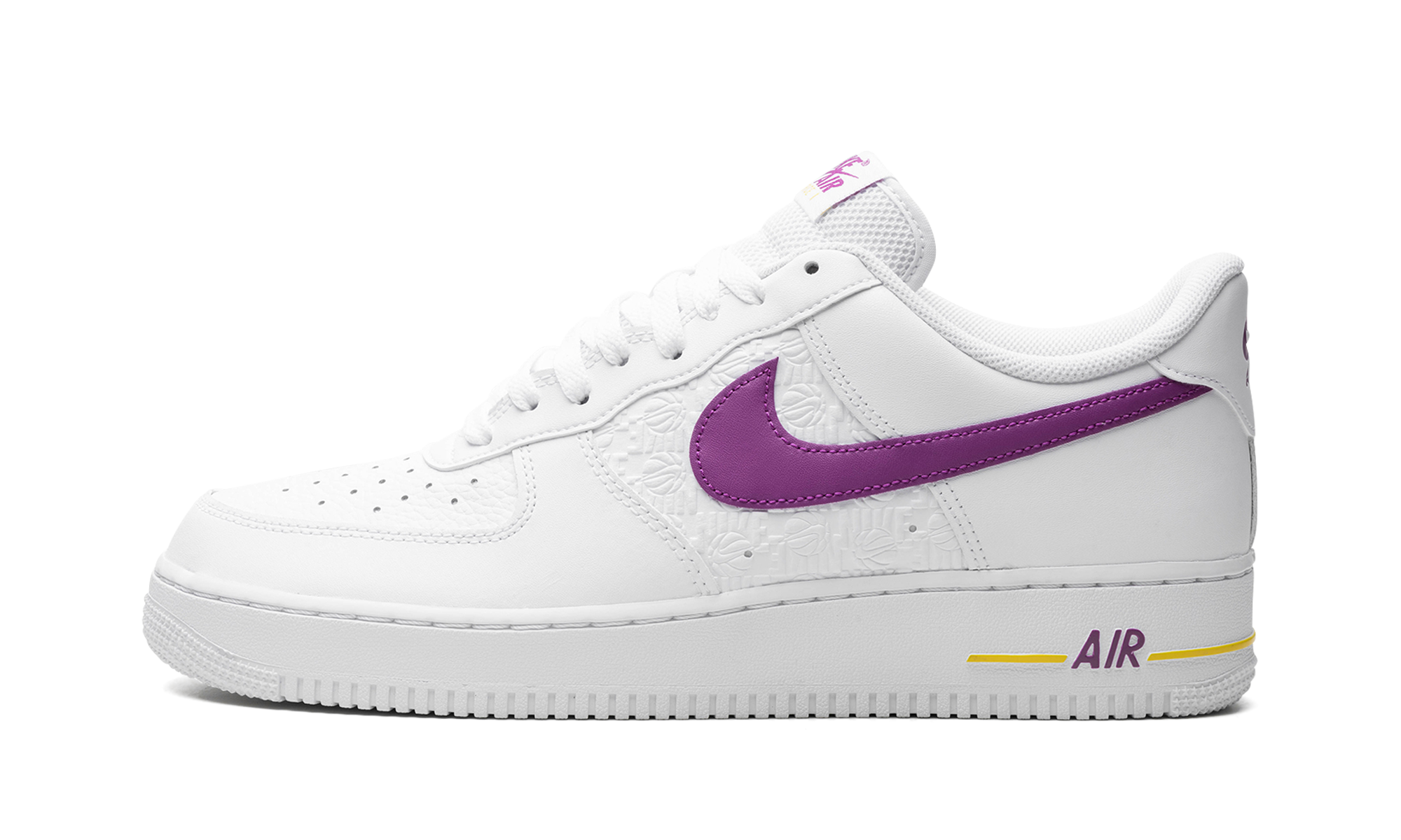 Nike Air Force 1 Low EMB Bold Berry Lakers FJ4209 100
