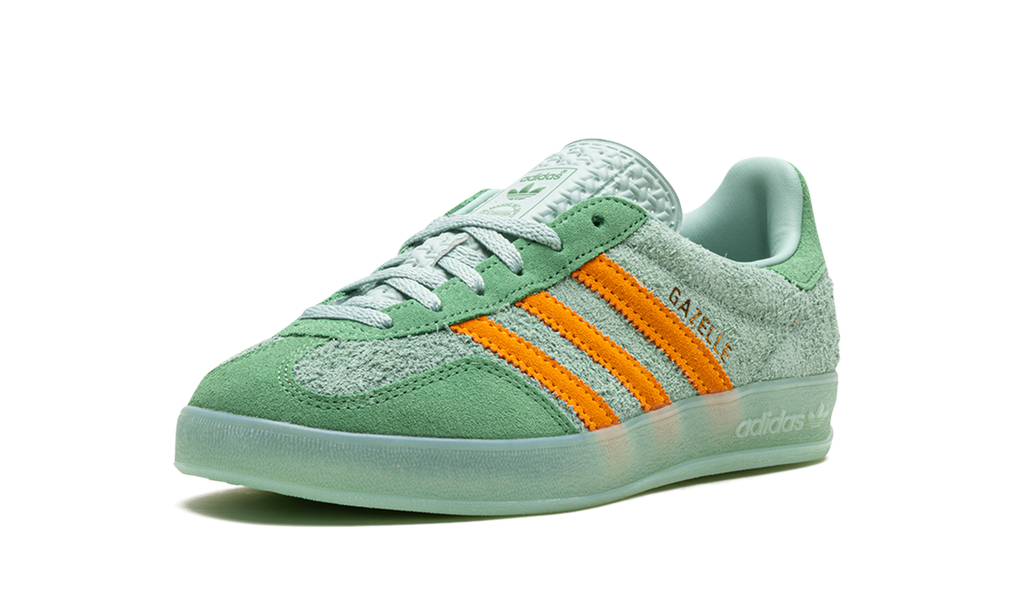 Adidas Gazelle Indoor WMNS Hazy Green Crew Yellow IG6783