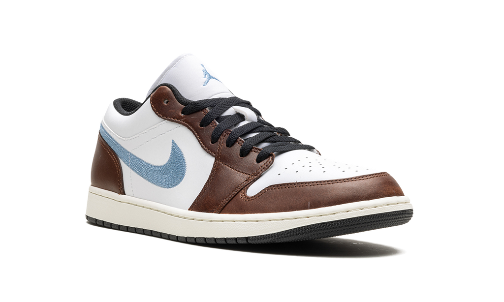 Air Jordan 1 Low SE Embroidered Swoosh - Mocha FQ7832 142