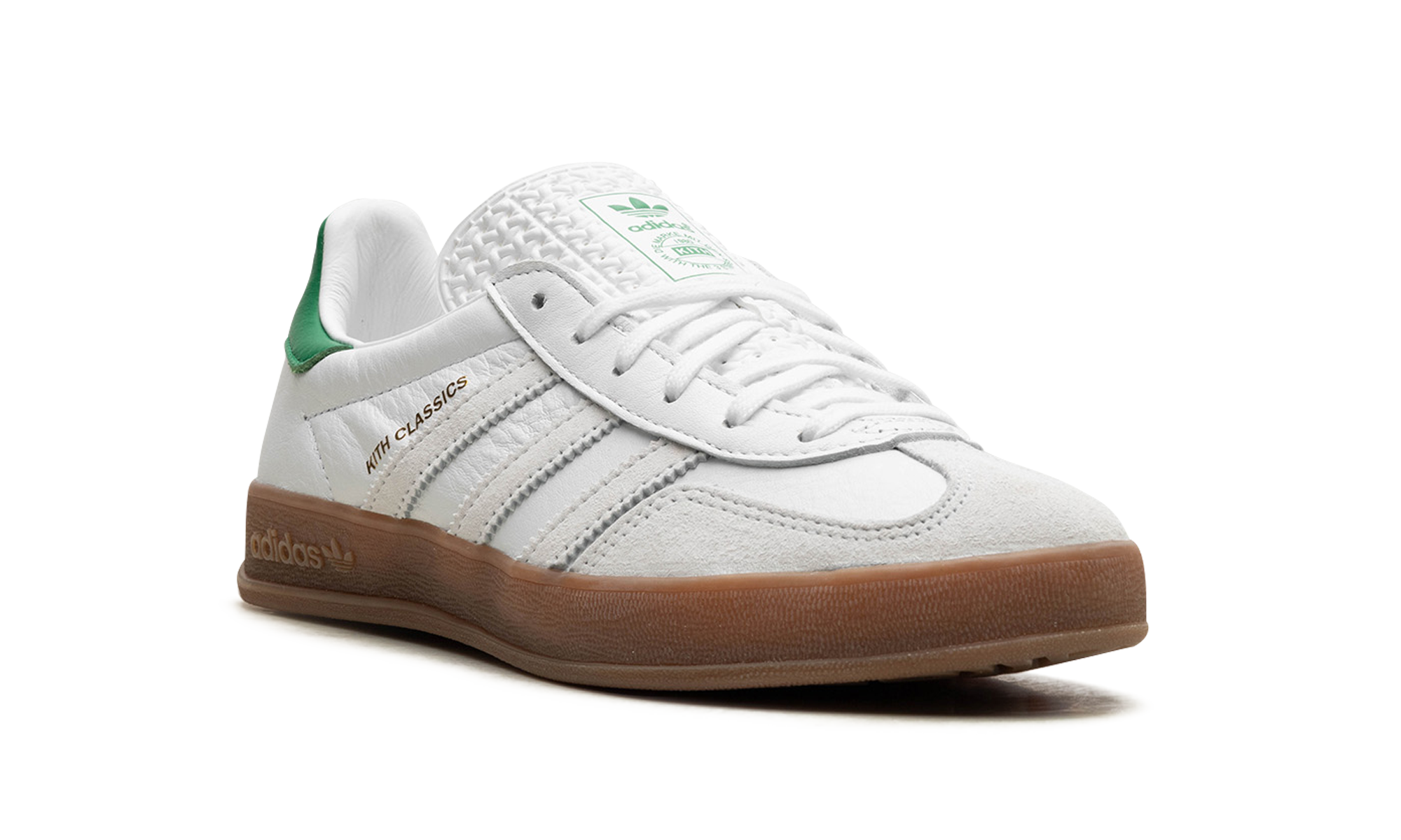 Adidas Gazelle Indoor Kith- White / Green IH2515