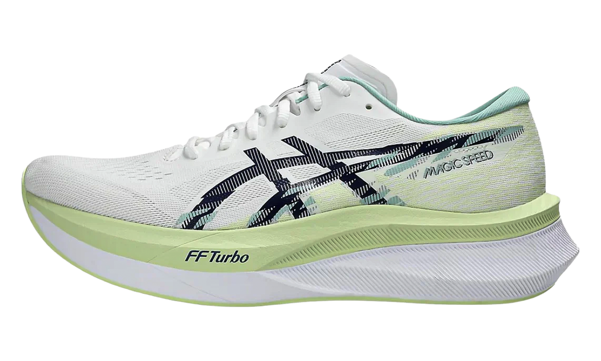 Asics Magic Speed 4 White Blue Expanse 1011B875 100