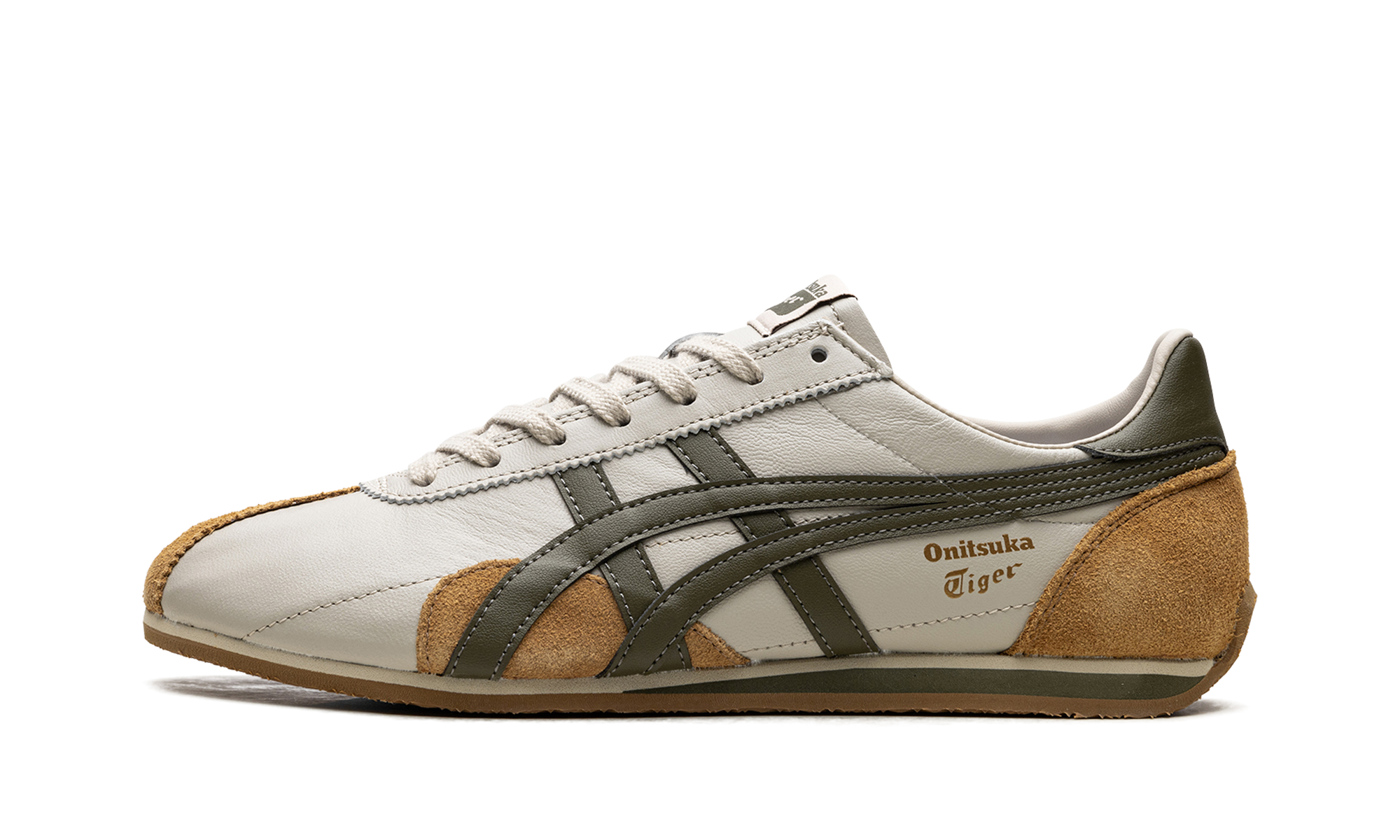 Onitsuka Tiger Runspark Beige Olive Green Mustard Yellow 1183B480 200