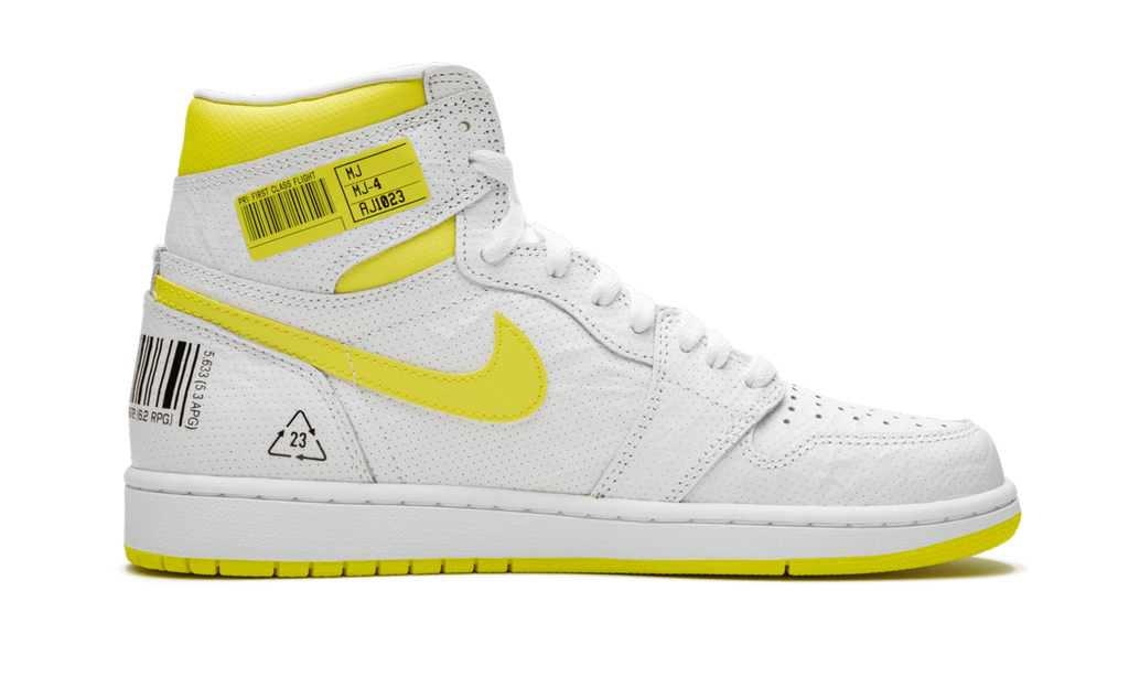 Air Jordan 1 First Class Flight White 555088 170
