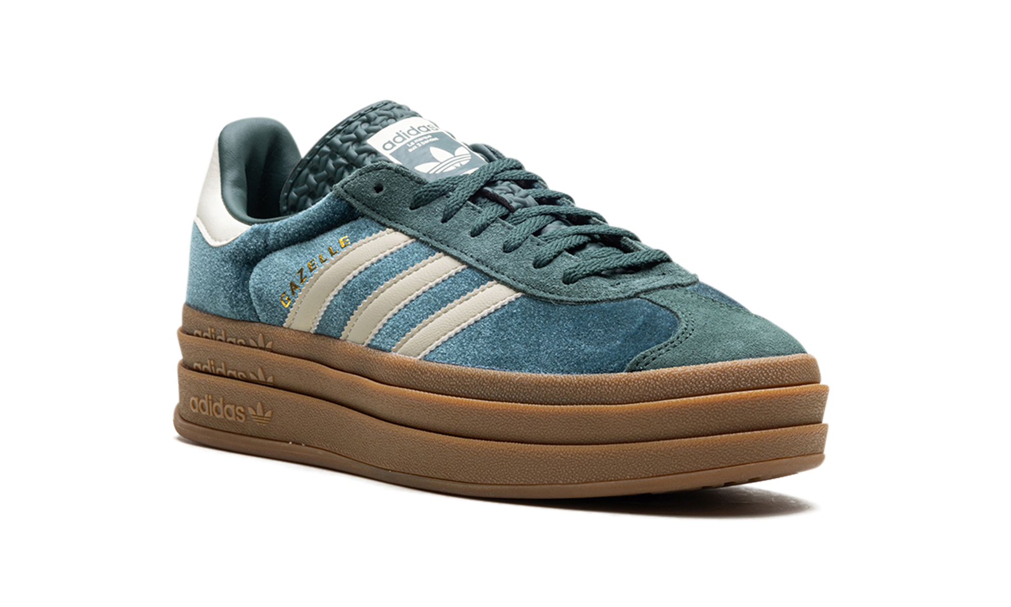 Adidas Gazelle Bold WMNS Mineral Green Velvet IG4391