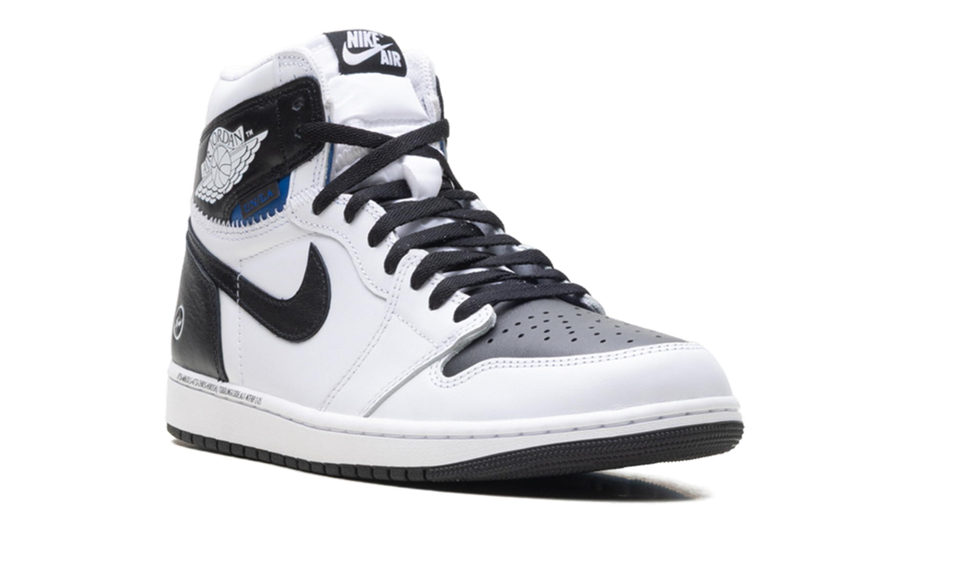Air Jordan 1 Fragment Design - Union LA - White/Black II7282 100