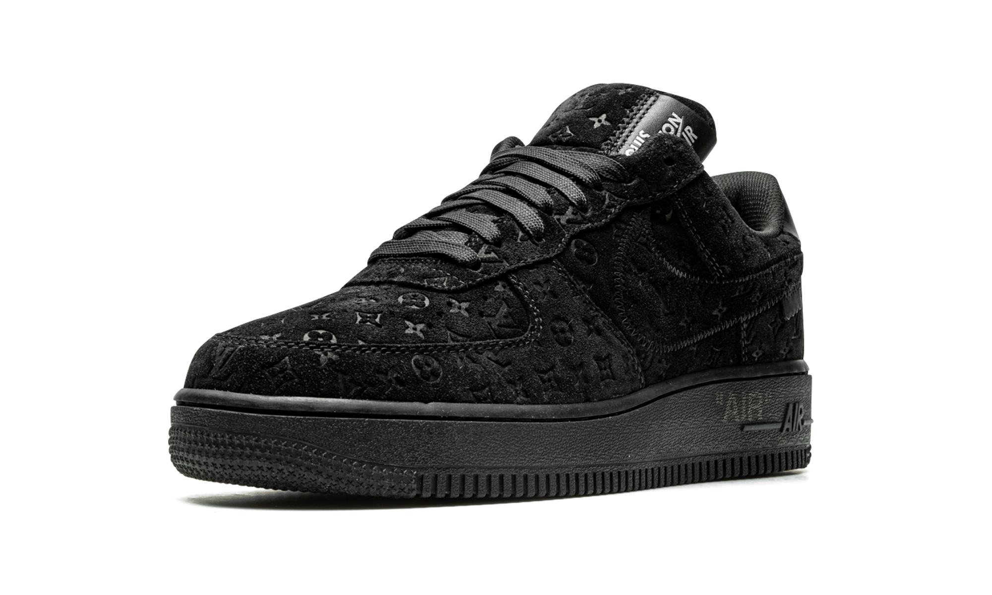Nike Louis Vuitton Air Force 1 Low Virgil Abloh - BLACK/BLACK 1A9VD6