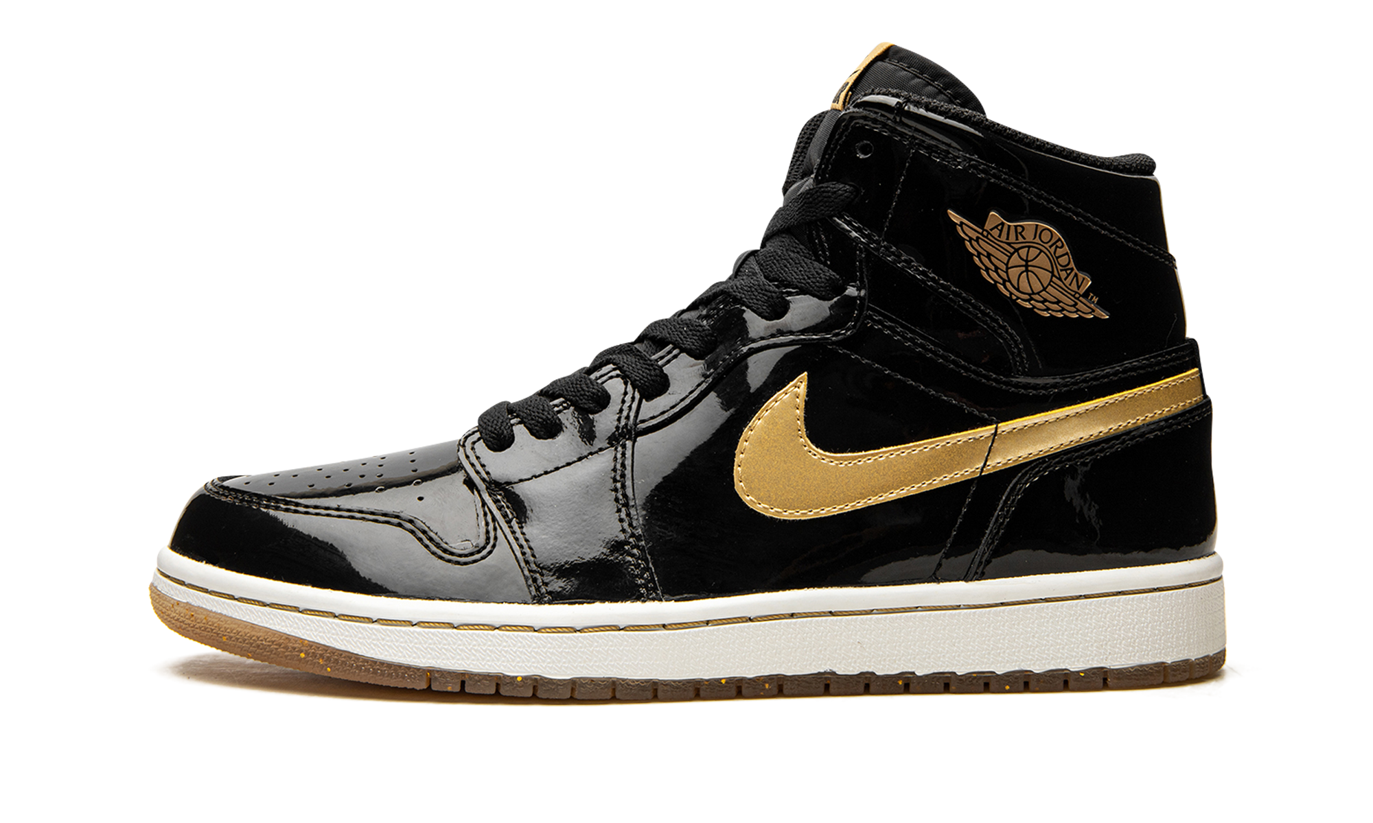 Air Jordan 1 Retro High OG Black/Metallic Gold 555088 019