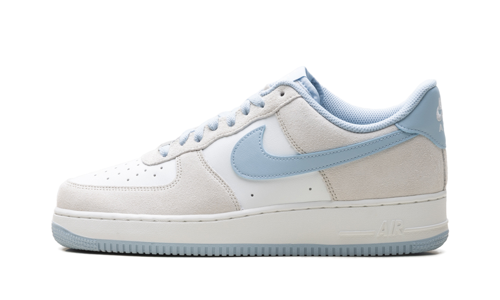Nike Air Force 1 '07 LV8 Light Bone Light Armory Blue FQ8714 005