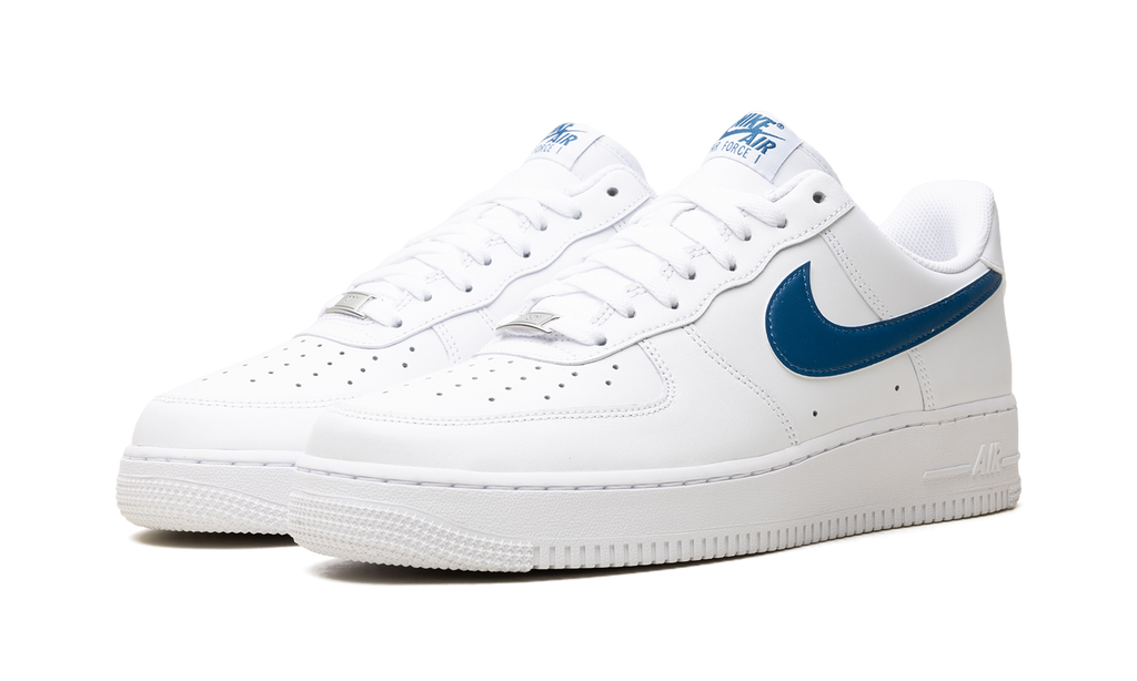 Nike Air Force 1 Low '07 White Court Blue FJ4146 123