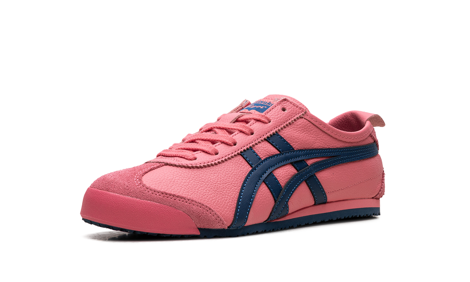 Onitsuka Tiger Mexico 66 Leather Pink Cameo Mako Blue 1183B771 700