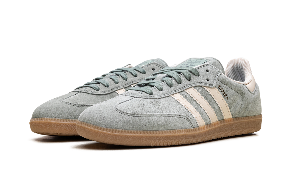 Adidas Samba Silver Green Wonder White JP5859