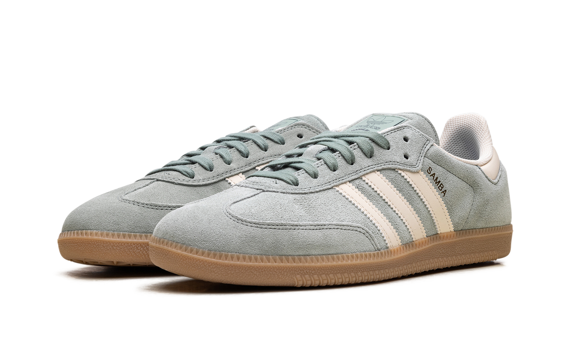 Adidas Samba Silver Green Wonder White JP5859
