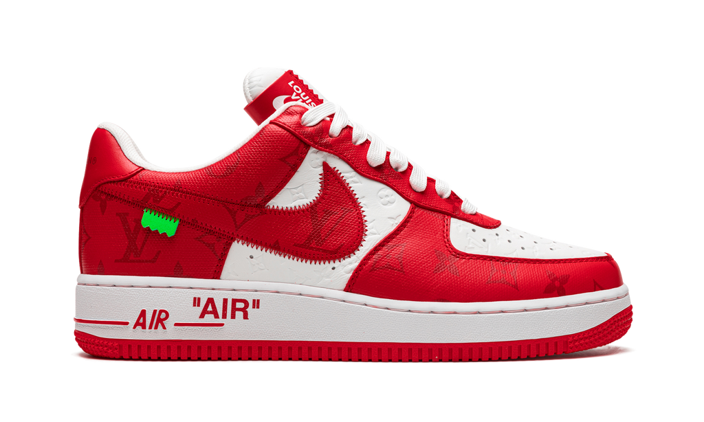 Nike Louis Vuitton Air Force 1 Low Virgil Abloh - White/Red 1A9VA9