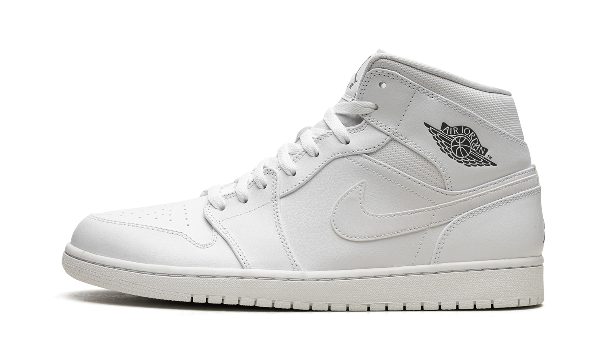 Air Jordan 1 Mid White / Cool Grey 554724 102