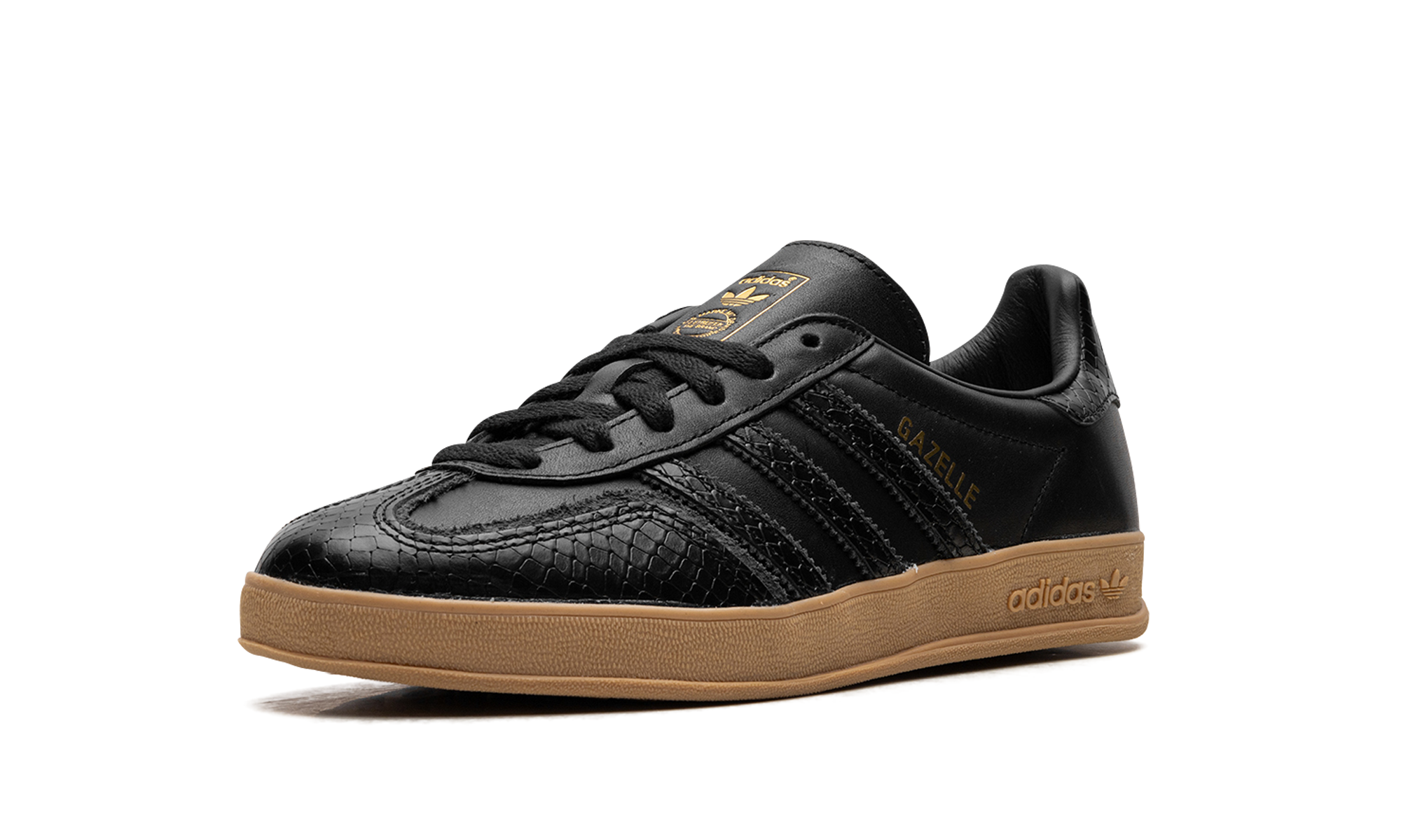 Adidas Gazelle Indoor Core Black Snakeskin IF1978