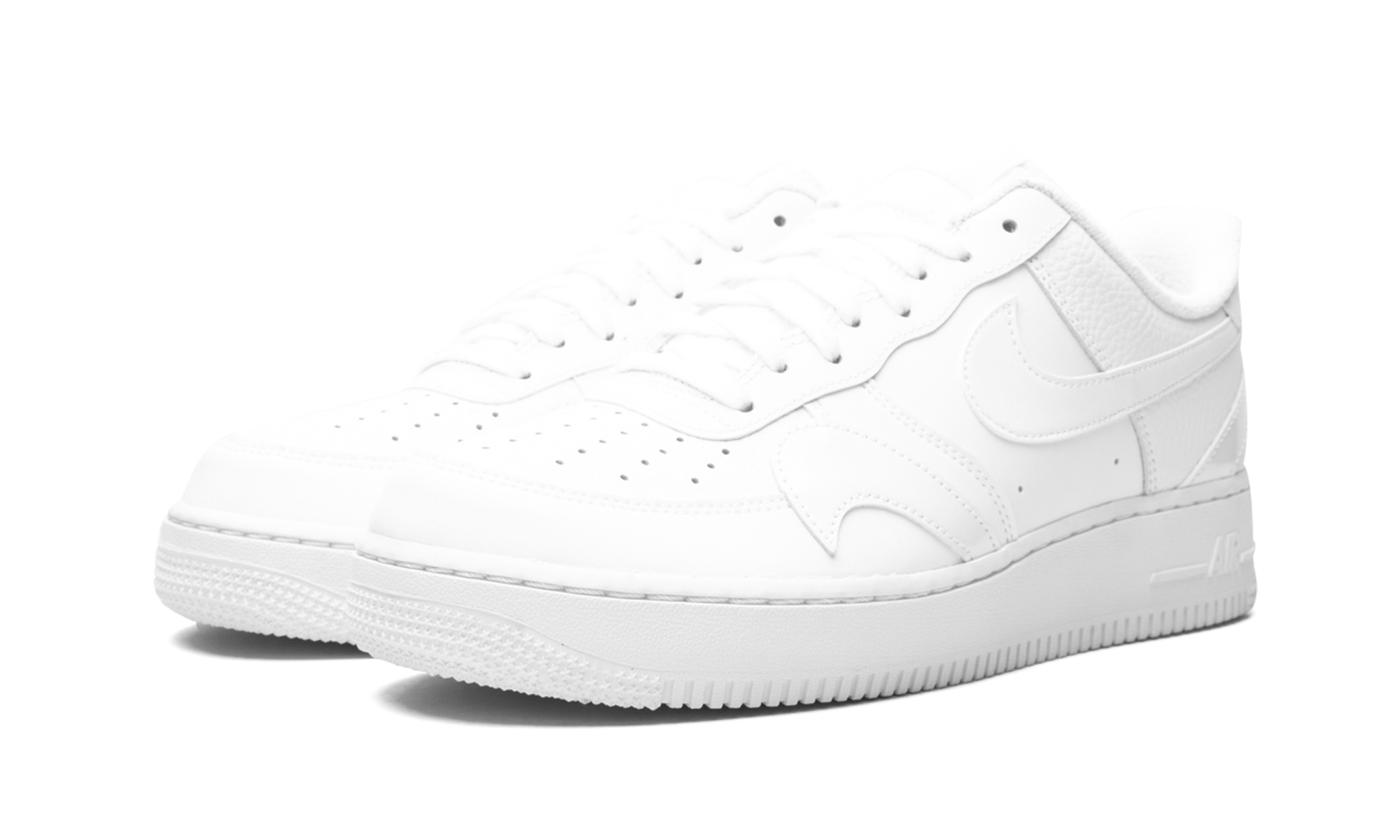 Nike Air Force 1 '07 LV8 Misplaced Swoosh - Triple White