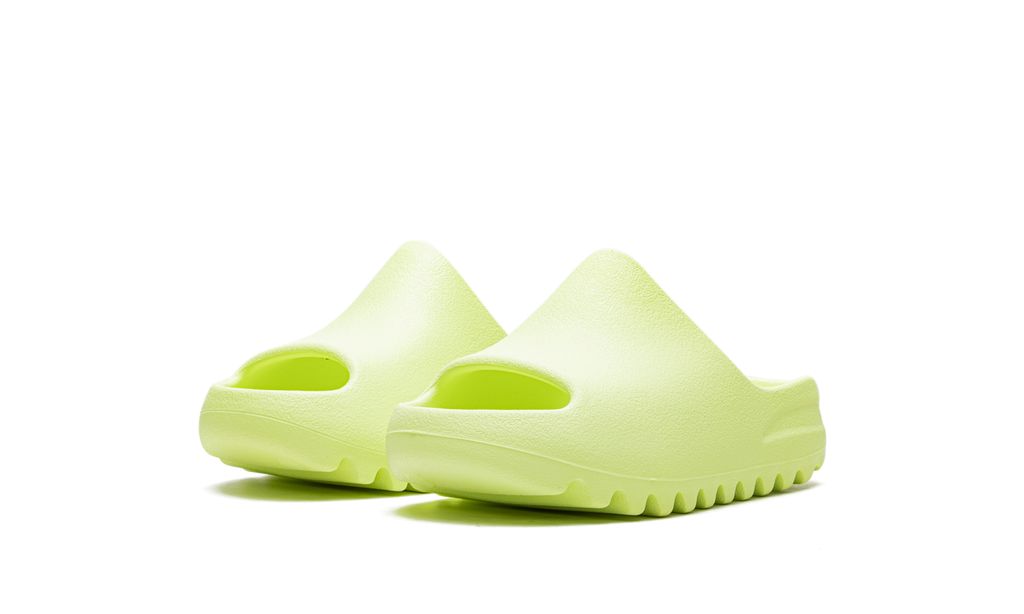 Yeezy Slide Kids Glow Green HQ4116