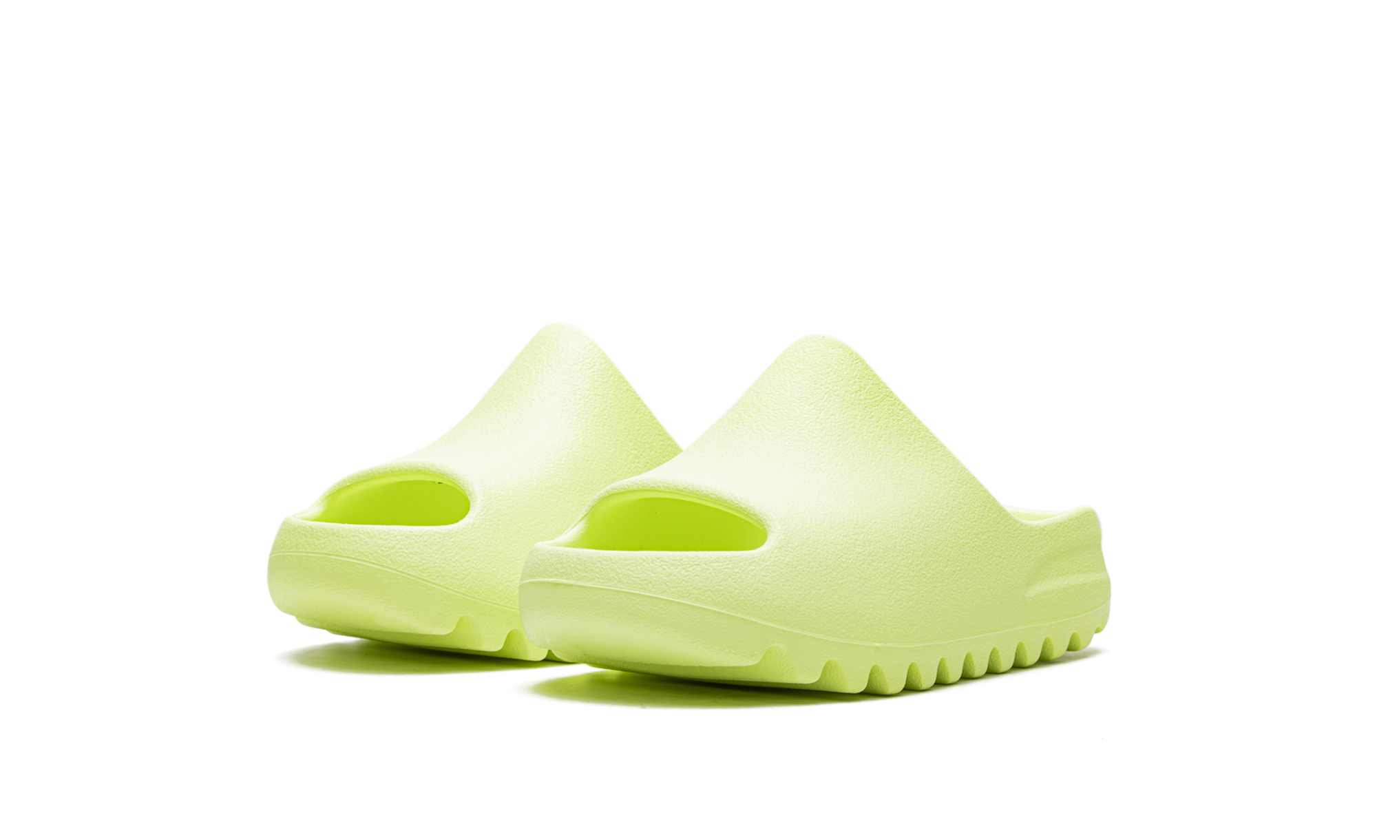 Yeezy Slide Kids Glow Green HQ4116