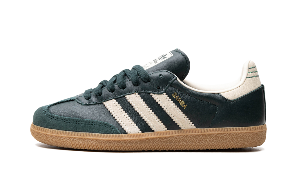 Adidas Samba OG Shadow Green Cream White Gold Metallic ID1483