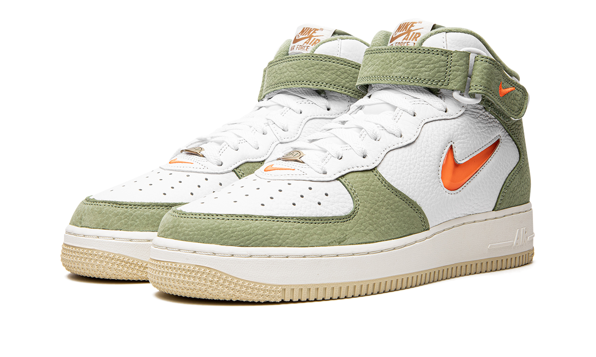 Nike Air Force 1 Mid QS Jewel Oil Green DQ3505 100