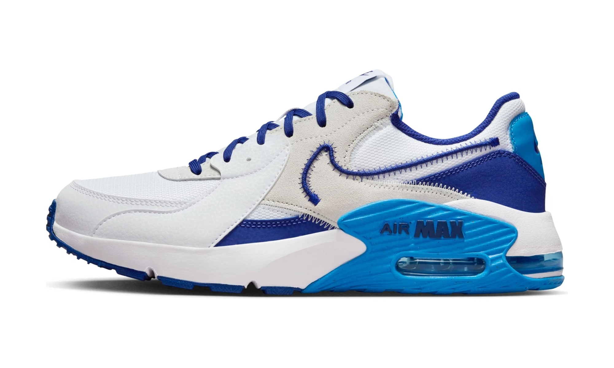 Nike Air Max Excee White Royal Blue Black DZ0795 100